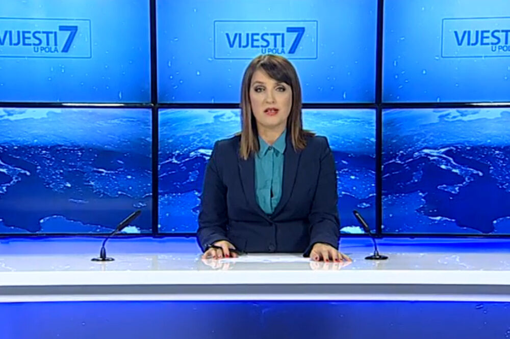 Vijesti najava, Danijela Lasica, Foto: Printscreen (TV Vijesti)