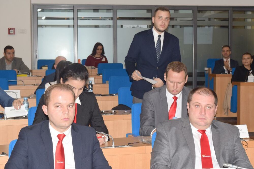 Luka Rakčević, Skupština Glavnog grada, Foto: Zoran Đurić