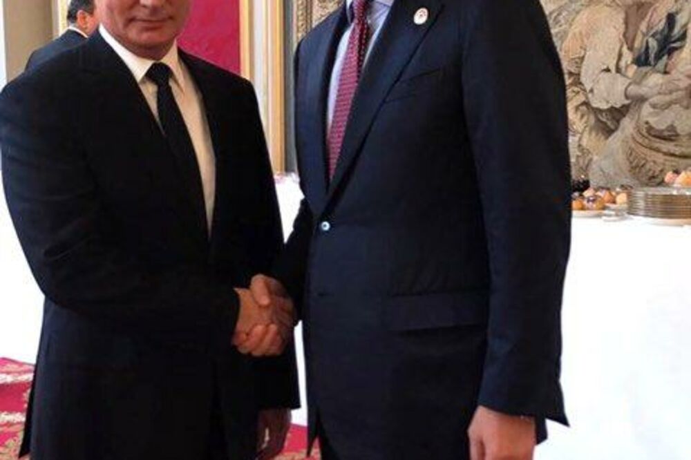 Vladimir Putin, Hašim Tači, Foto: Twitter