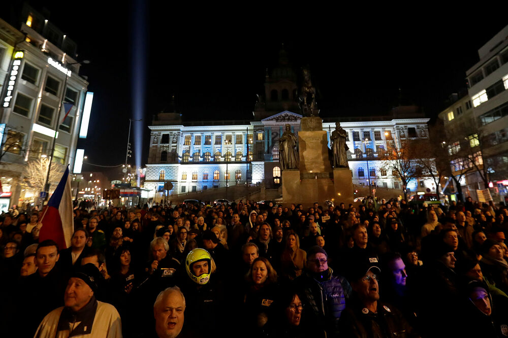 Češka, protesti, Foto: Reuters
