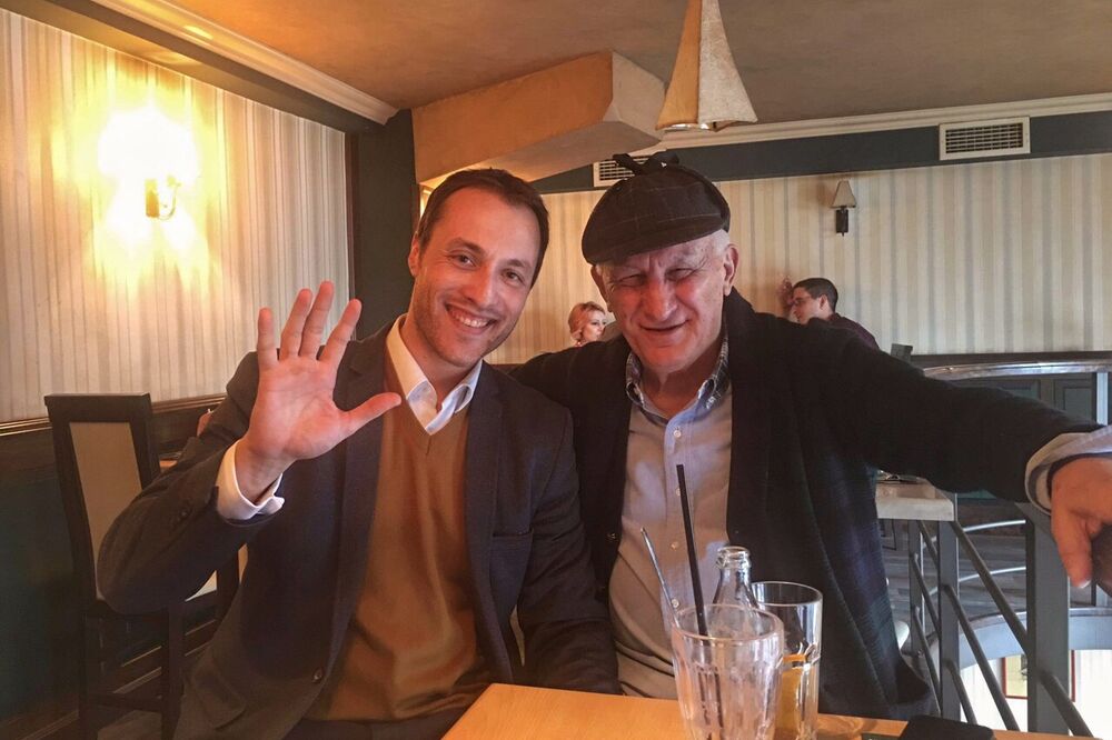 Marko Milačić, Matija Bećković, Foto: Prava Crna Gora