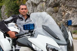 Službeni vozač policijskog motocikla: Čuvam vozače koje jurim