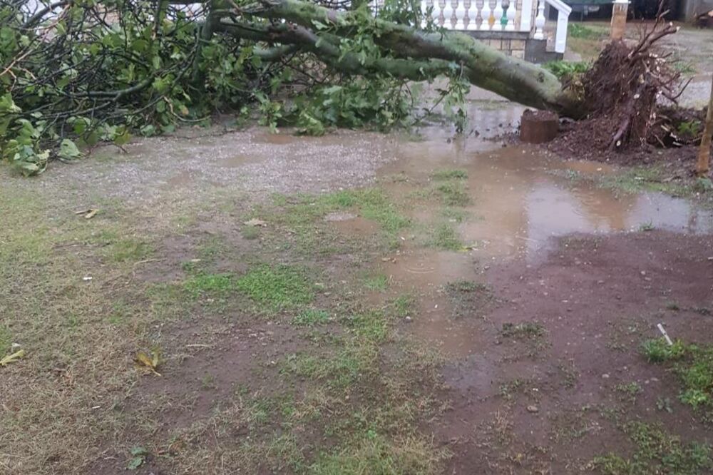nevrijeme Podgorica, Foto: Čitalac Vijesti