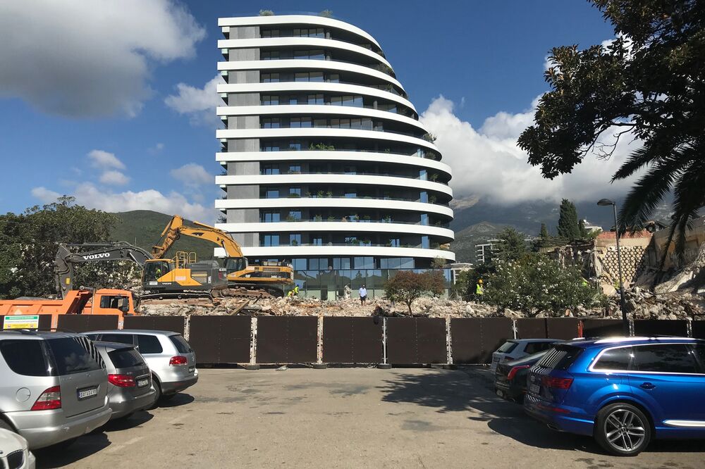 Zetafilm, gradilište Budva, Foto: Vuk Lajović