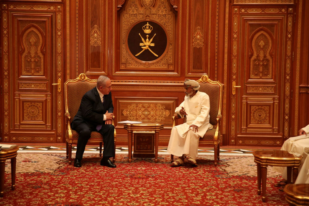 Benjamin Netanjahu, sultan Kabus bin Said, Foto: Reuters