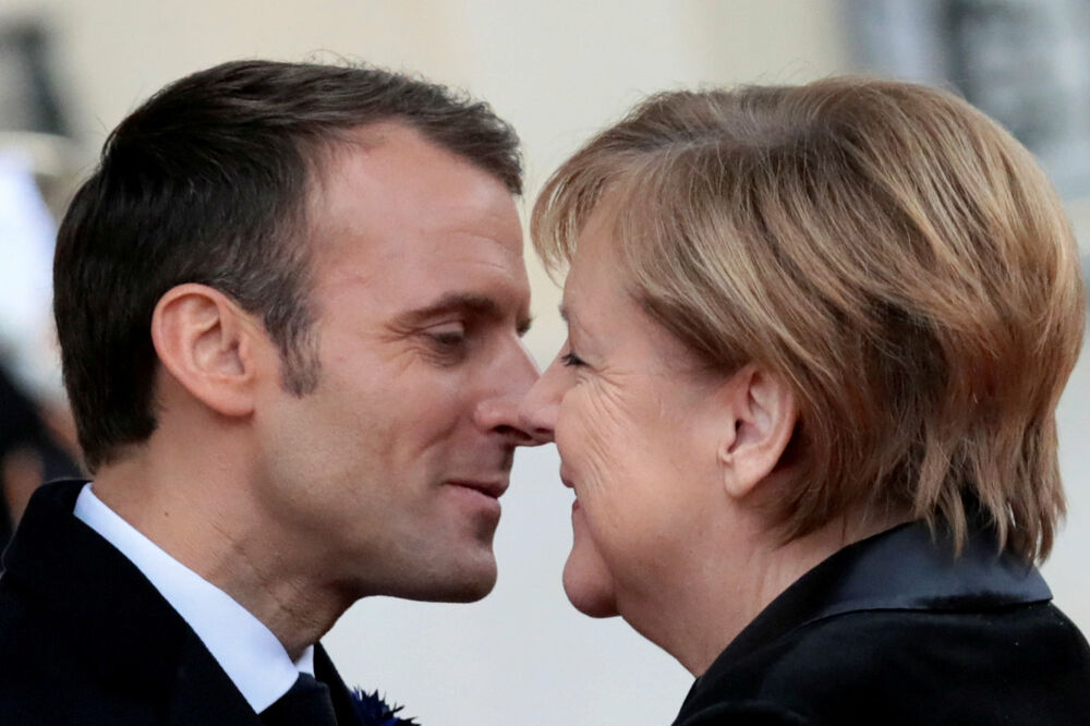 Emanuel Makron, Angela Merkel, Foto: Reuters