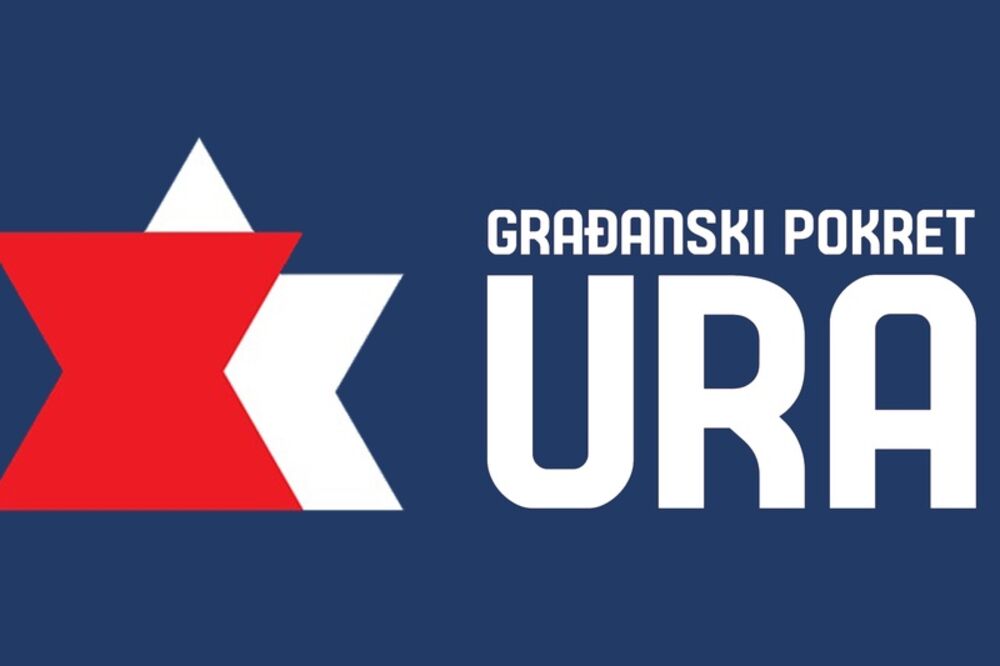 Građanski pokret URA logo, Foto: Građanski pokret URA