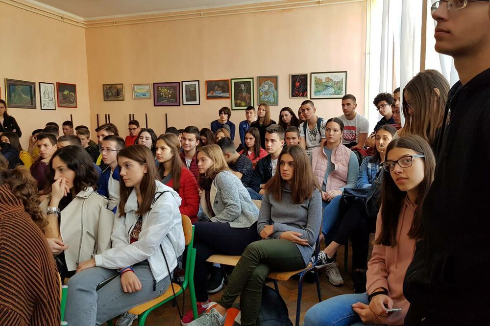 policija, školska akcija, Bar, Foto: Privatna arhiva