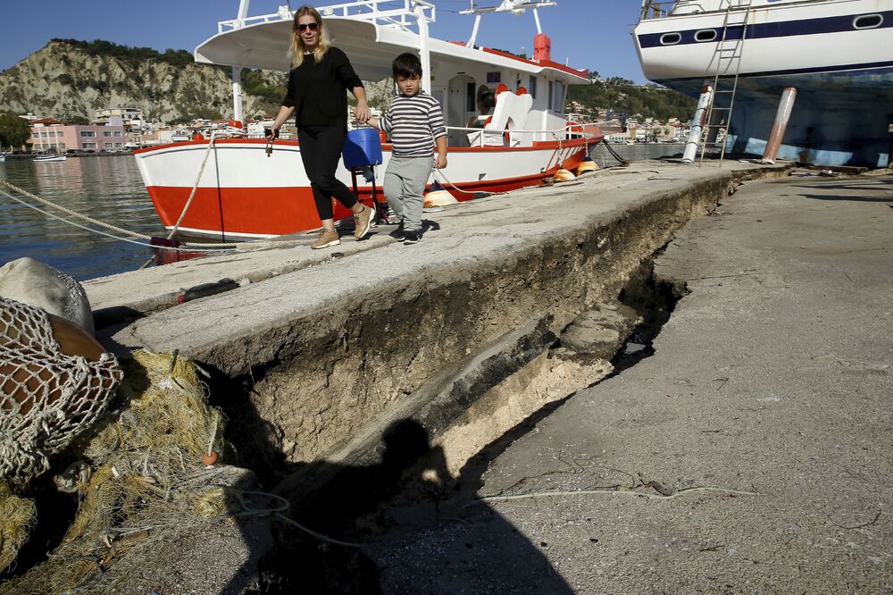 Zakintos zemljotres, Foto: Beta/AP