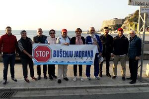 The march against the drilling of the Adriatic for oil started from Ulcinj