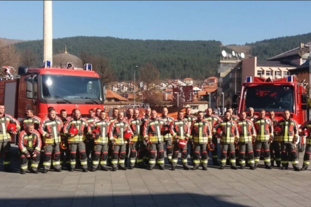Vatrogasci Pljevlja, Foto: Goran Malidžan