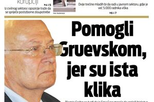 Čitajte u "Vijestima": Zašto je CG vlast pomogla Gruevskom, zašto...