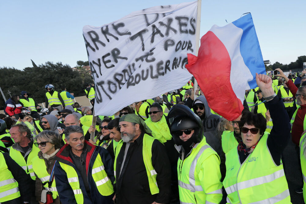 Francuska, protest, cijene goriva, Foto: Reuters