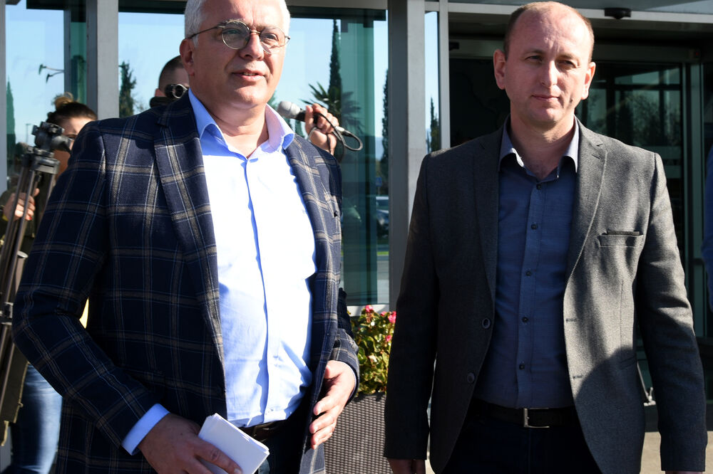 Andrija Mandić, Milan Knežević, Foto: Boris Pejović