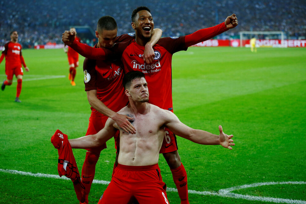 Luka Jović Ajntraht Frankfurt, Foto: Reuters