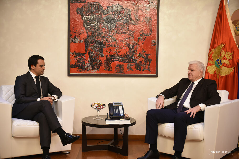 Dušan Raičević, Duško Marković, Foto: Vlada Crne Gore