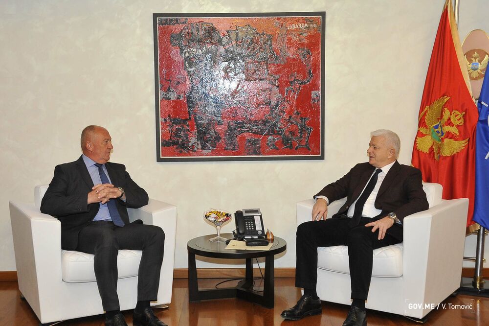 Mirko Đačić, Duško Marković, Foto: Vlada Crne Gore