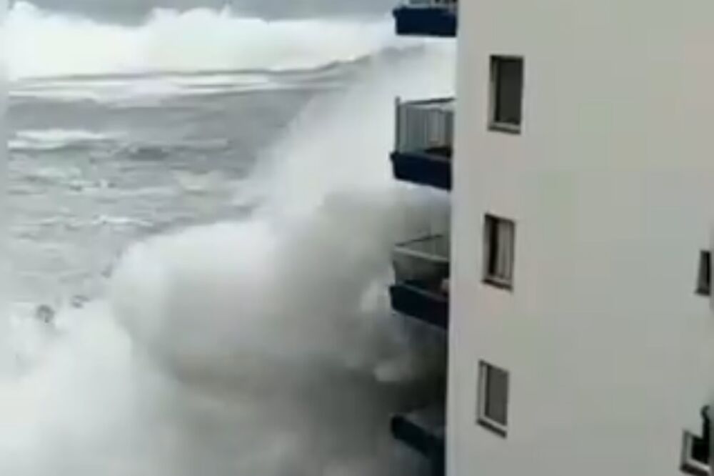 Tenerife nevrijeme, Foto: Printscreen