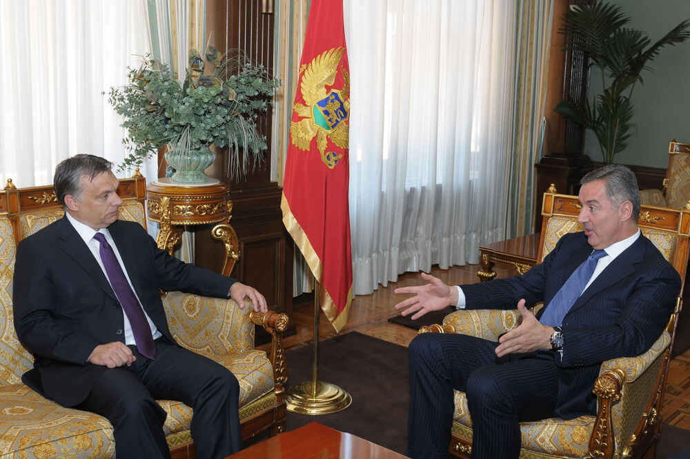 Viktor Orban, Milo Đukanović, Foto: Savo Prelević