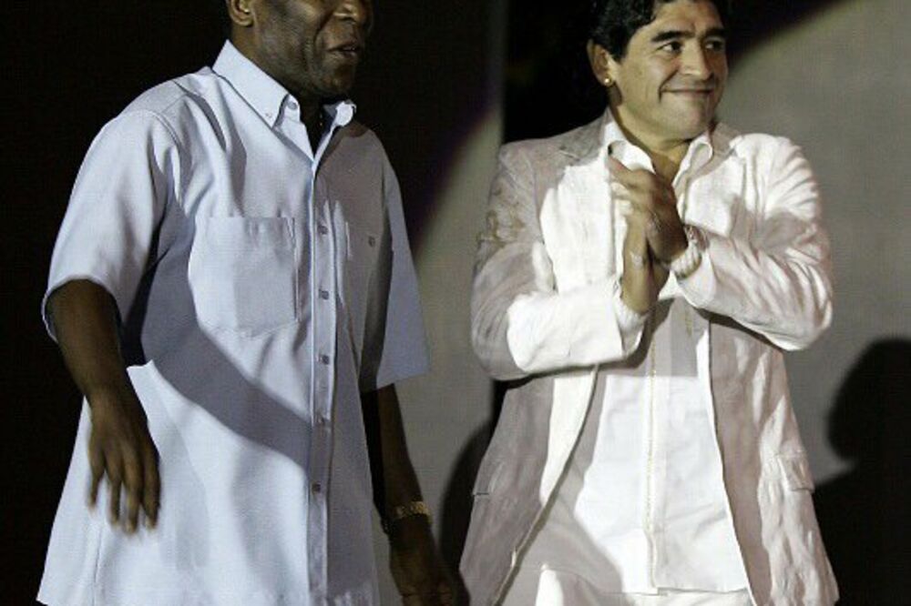 pele maradona, Foto: Twitter