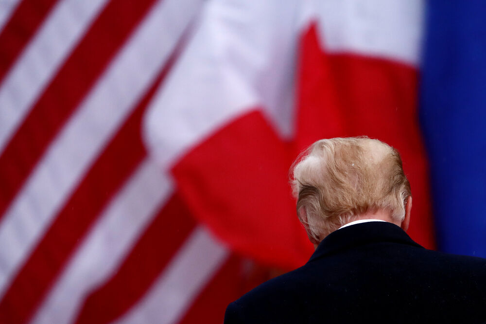 Donald Tramp, posjeta groblju, Pariz, Foto: Reuters