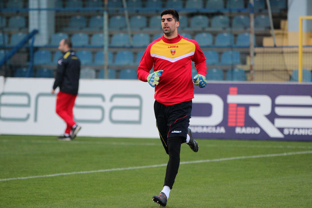 Fudbalska reprezentacija Crne Gore trening Danijel Petković, Foto: Filip Roganović