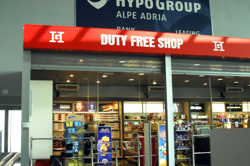 Duty Free shop, aerodrom, Foto: Arhiva Vijesti