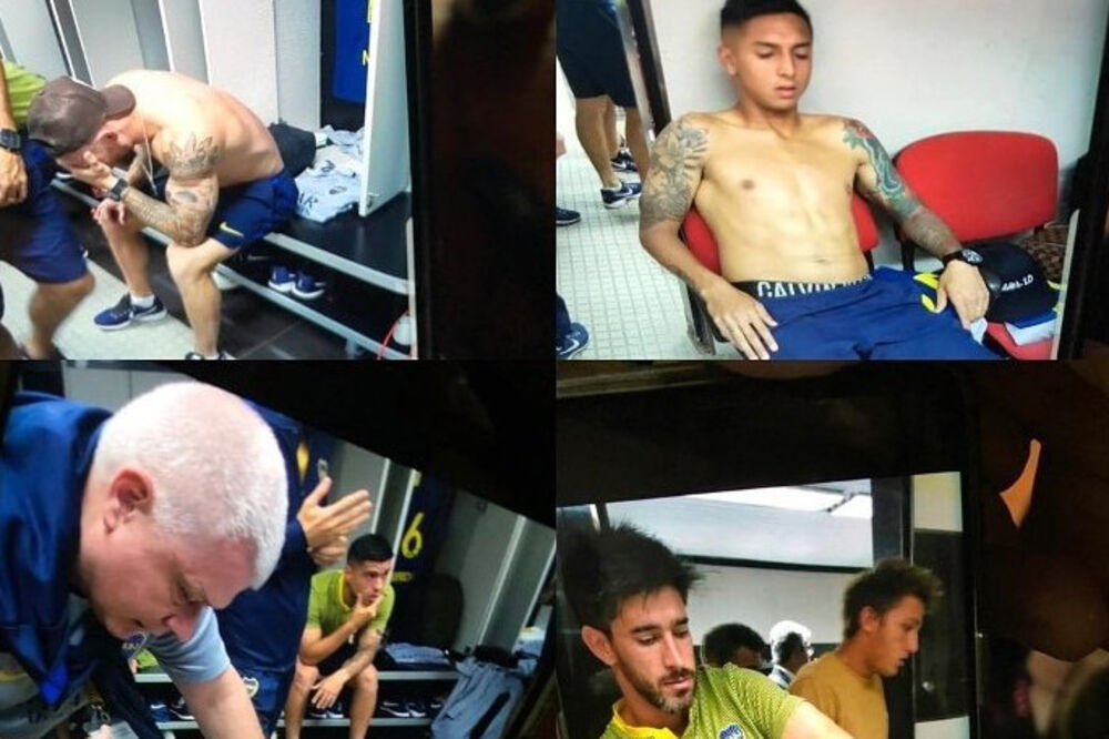 Boka juniors igrač, finale Kopa Libertadores, Foto: Twitter