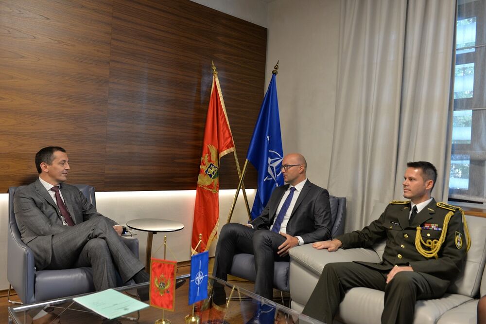 Predrag Bošković, Ivan Ilični, Foto: Odbrana.gov.me