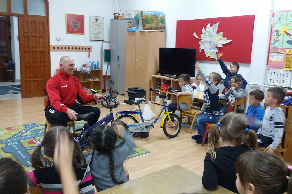 vrtić nikšić biciklizam, Foto: BK Perun