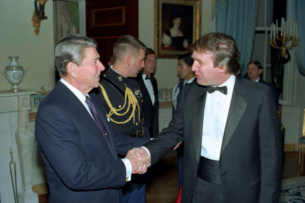Ronald Regan, Donald Tramp, Foto: Wikimedia Commons