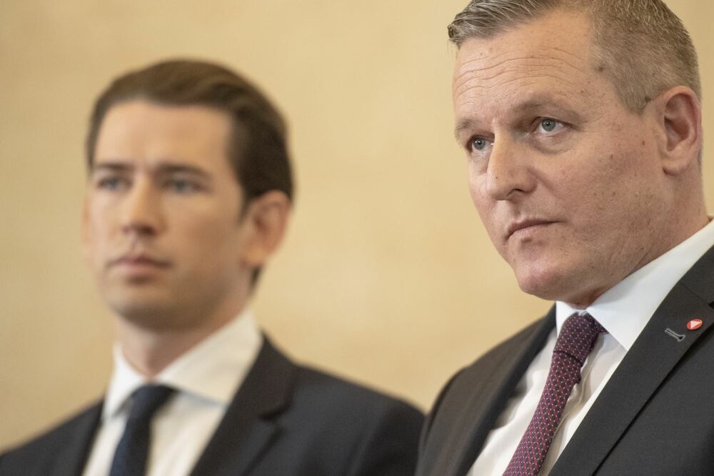 Sebastijan Kurc, Mario Kunasek, Foto: Rfe/rl.org