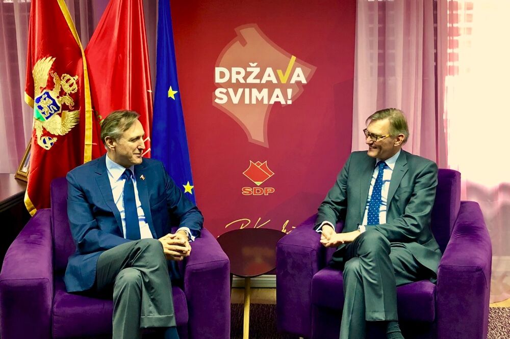 ranko Krivokapić, robert Veber, Foto: SDP