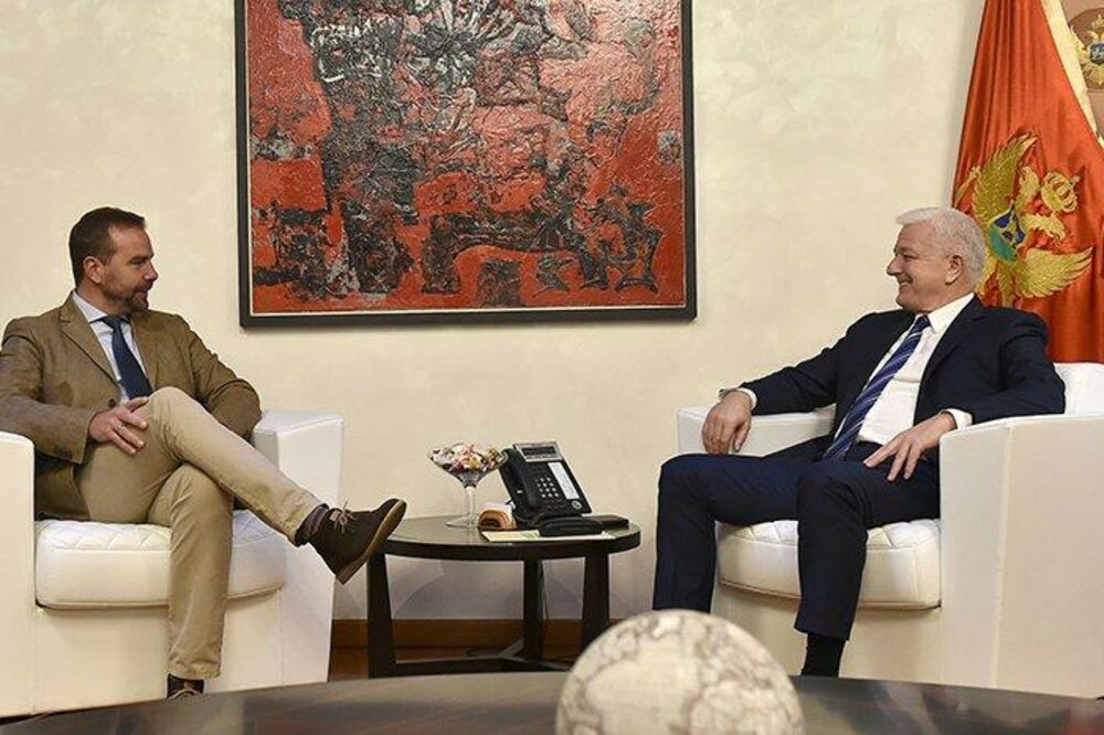 Đuro Blanuš, Duško Marković, Foto: Gov.me