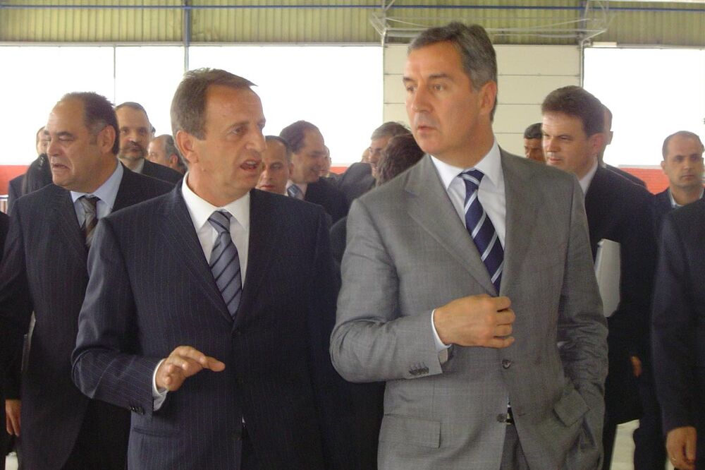 Dragan Brković, Milo Đukanović, Foto: Arhiva Vijesti