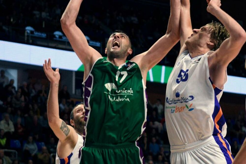 Uroš Luković, Unikaha - Mornar, Foto: Unicajabaloncesto.com