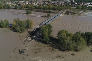 Obilne kiše izazvale haos u Italiji: Srušio se most blizu Treviza