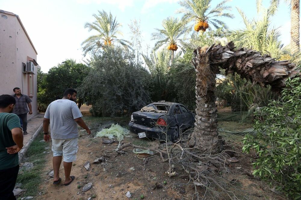 Tripoli, pad granate na pijacu, Foto: Reuters