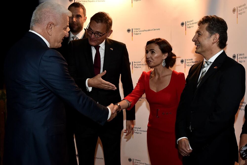 Duško Marković, ambasada Njemačke, Foto: Vlada Crne Gore