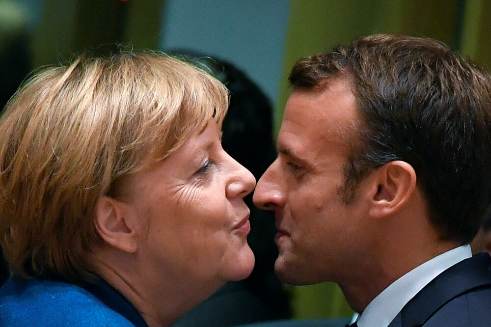Angela Merkel, Emanuel Makron, Foto: Reuters