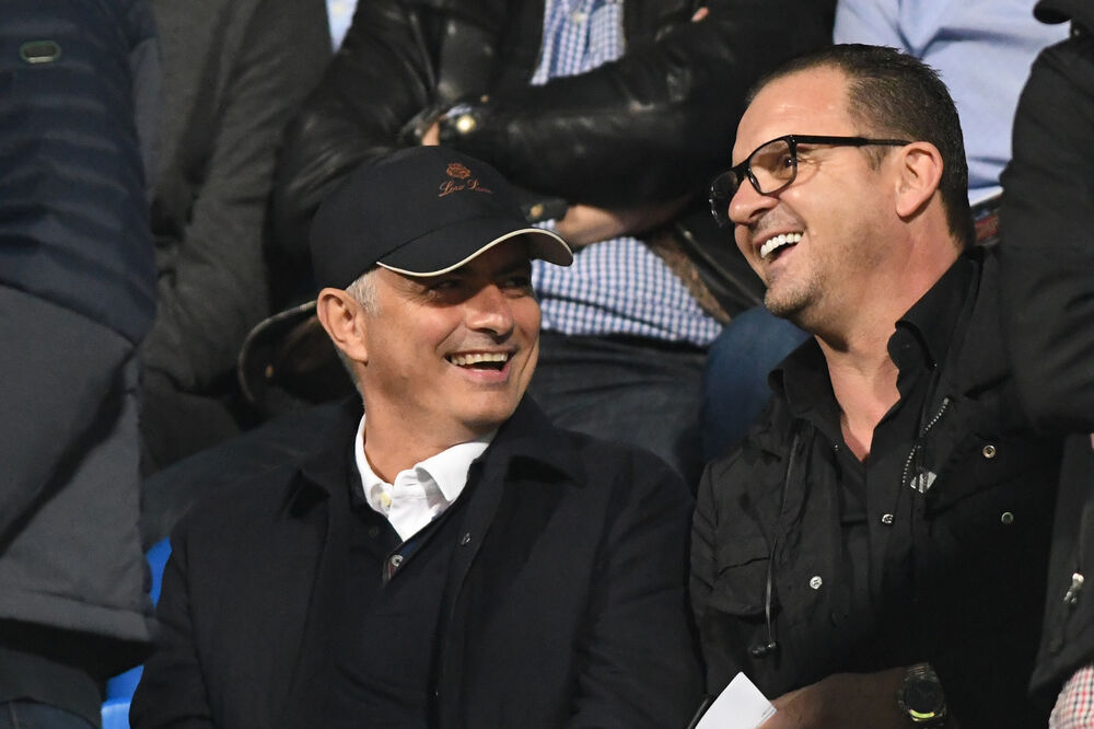 Žoze Murinjo i Predrag Mijatović, Foto: Savo Prelević