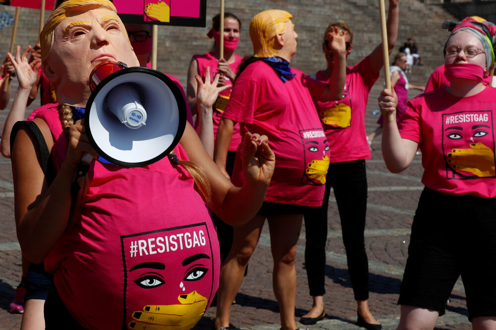 Protest protiv Donalda Trampa, Foto: Reuters