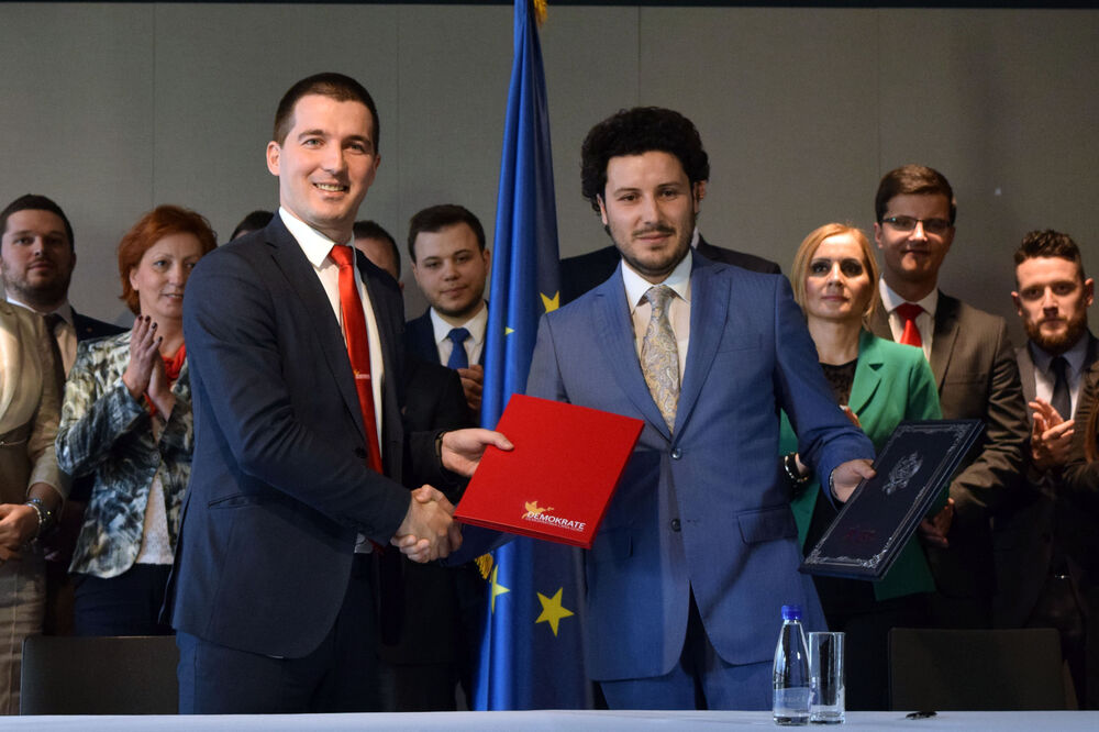 Aleksa Bečić, Dritan Abazović, Foto: Luka Zeković