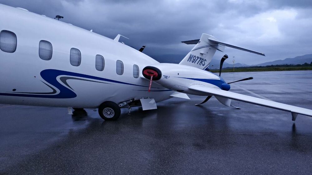 oštećeni avioni Tivat