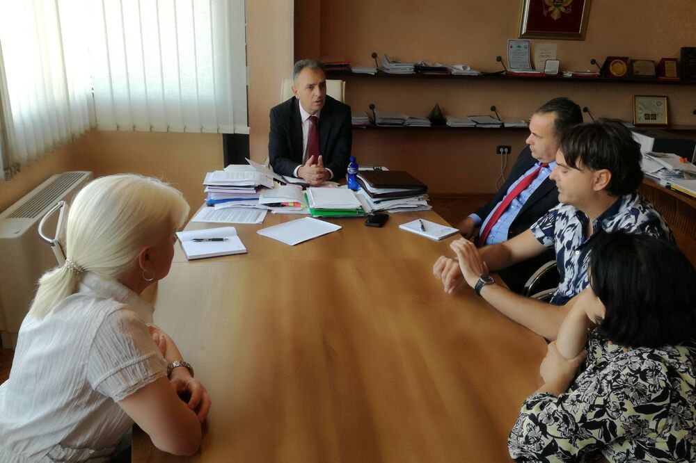 Sastanak, Kenan Hrapović, predstavnici zdravstvene ustanove Meljine, Foto: Ministarstvo zdravlja