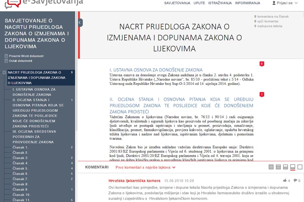 e-savjetovanje, Foto: Printscreen