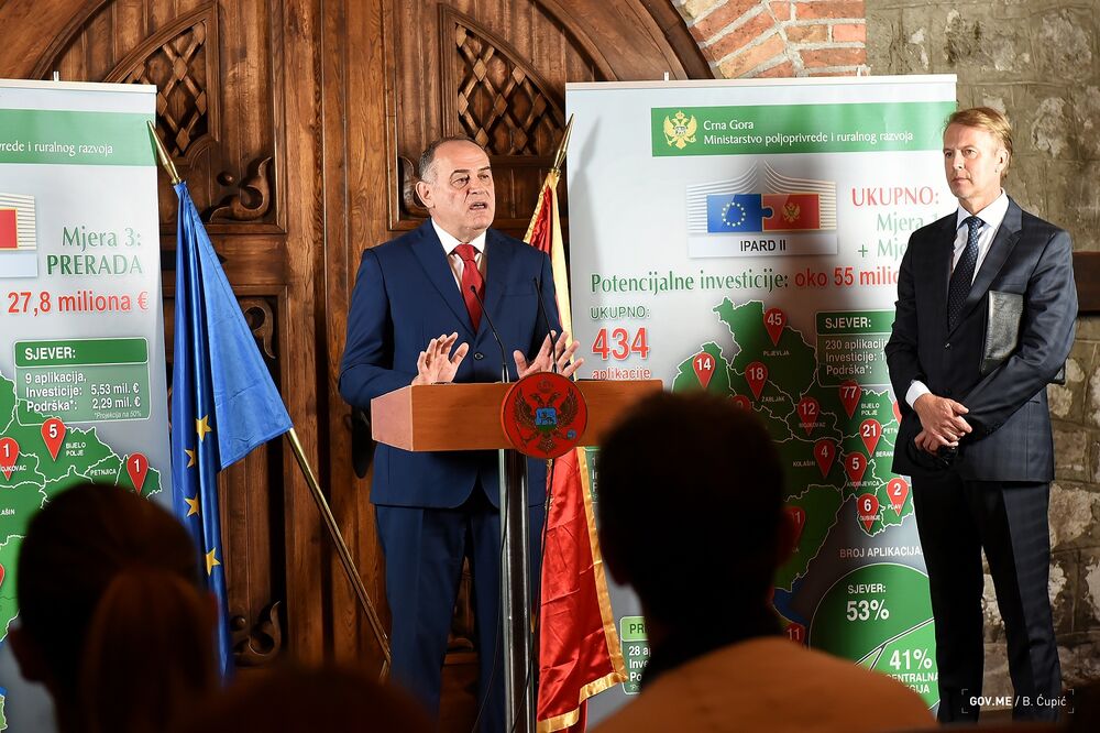Milutin Simović, Aivo Orav, IPARD, Foto: Ministarstvo poljoprivrede i ruralnog razvoja