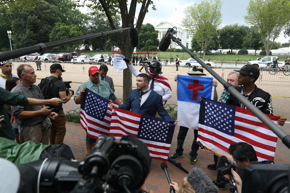 Bijeli nacionalisti, Foto: Reuters
