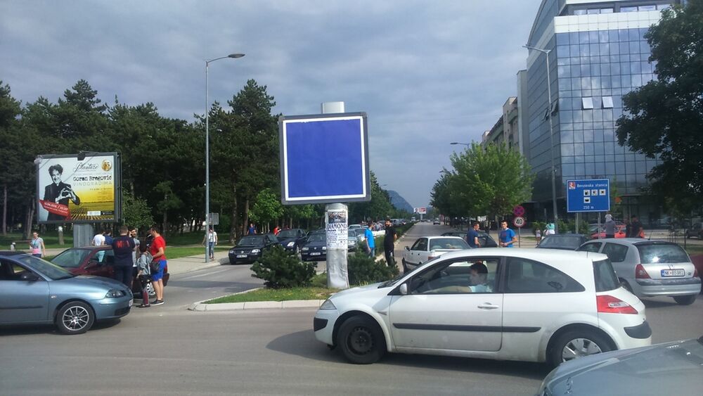 Nikšić, gorivo, protest