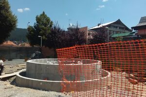 Pljevlja: Fontanu završavaju nakon tri godine